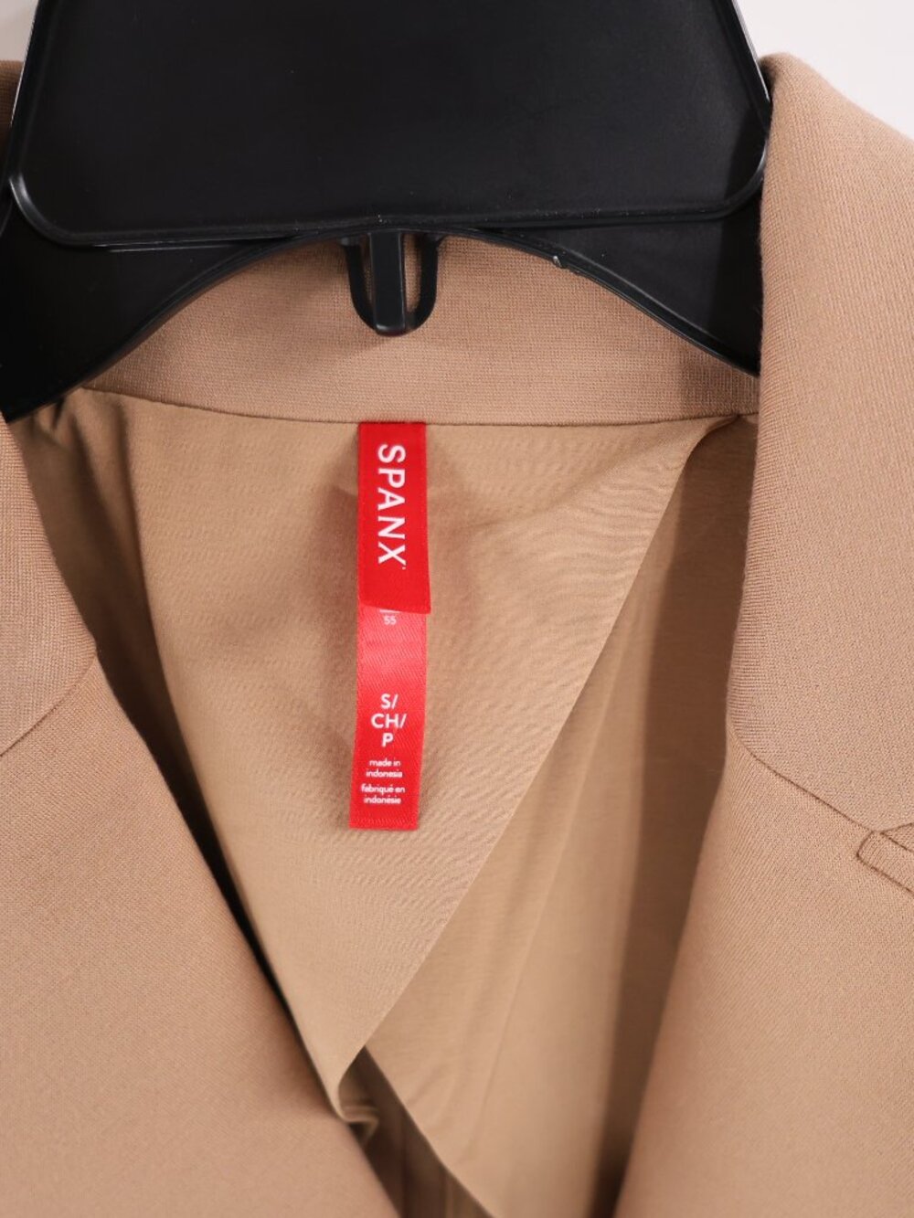 NWT Spanx jacket Womens small Perfect Asymmetrical Tailored Blazer Toffee 20773R - Picture 4 of 16